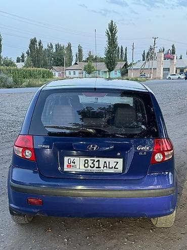 Унаа сатуу: Hyundai Getz: 2003 г., 1.3 л, Кол менен иштөөчү, Бензин, Хетчбек — 5