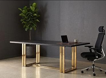 Офисные столы: Компьютерный стол, Новый, Двухместный — 6