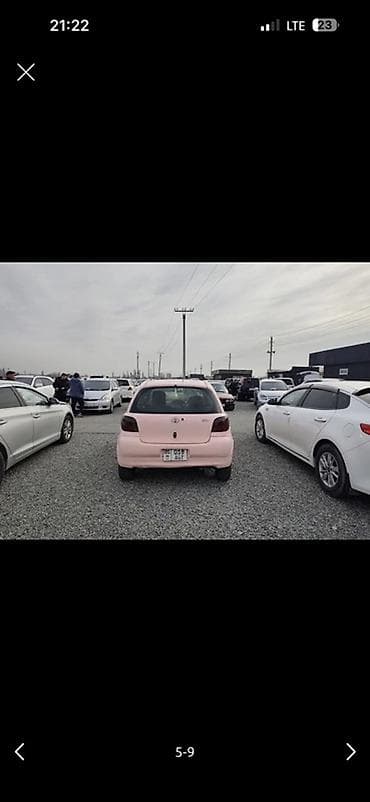 mitsubishi eclipse: Toyota Vitz: 2001 г., Автомат, Бензин, Хэтчбэк — 4