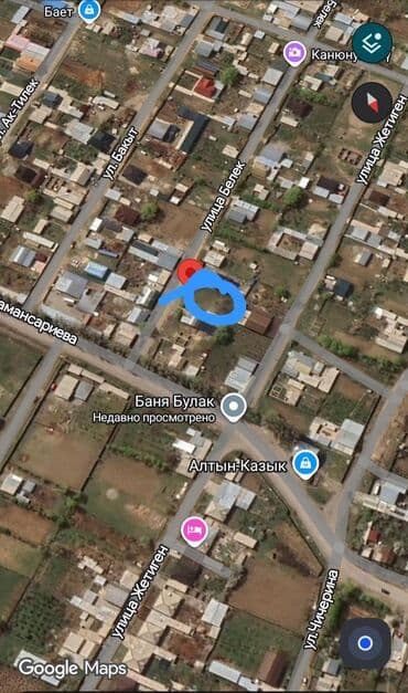 продаю дом село арал: 4500 соток, Для строительства — 3