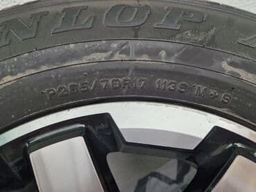 диски на 4runner: Колеса в сборе 265 / 70 / R 17, Всесезонная, Б/у, Комплект, Внедорожные (АТ/МТ), Литые, отверстий - 6 — 3