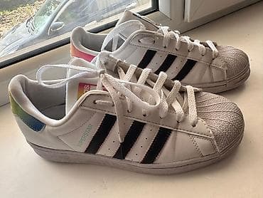 ракушка: Adidas Superstar Originals - Модель: Adidas Superstar - Цвет: белый с — 1