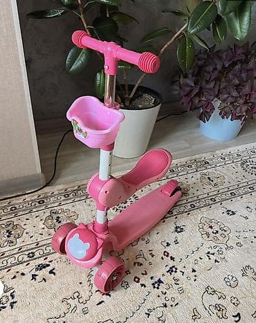 hot wheels машина: Детский самокат, Трёхколёсный, Новый — 1