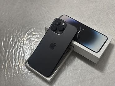 t pro: IPhone 14 Pro Max, Б/у, 256 ГБ, Space Gray, Коробка, 81 % — 2