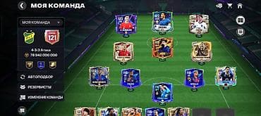 Продажа аккаунта FIFA Mobile с прокачанной командой - Общий рейтинг