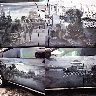 Художественная аэрография на авто и мото. Уникальный рисунок — 2