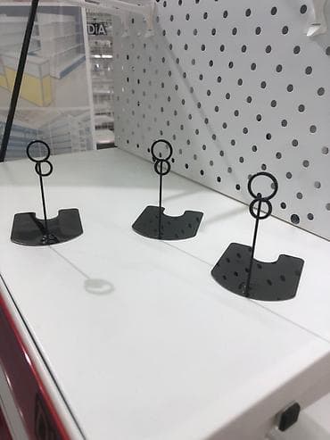 Соода жабдуулары: Аксессуары ценник, торговые аксессуары, держатели рам, ценники — 8