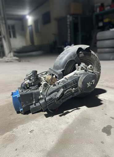 купить бу двигатель на мотоцикл: Макси-скутер BWS, 150 куб. см, Бензин, Колдонулган — 1