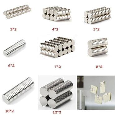 доски магнитно маркерная дешевые: N50 Lodestone Сильный магнит Магнитная сталь Nd-Fe-B Малый круглый — 1