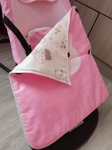 nike tech fleese: Детский шезлонг, Б/у, Качалка, Железо, цвет - Розовый — 3