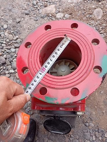 led свет: Фланцевый счётчик воды DN100 (100 мм), турбинный. Характеристики по — 3