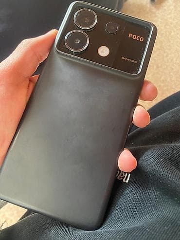 realme c21: Poco X6 Pro 5G, Б/у, цвет - Черный — 3