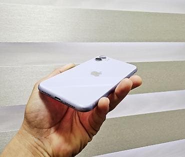 айфон 11 нарын: IPhone 11, Б/у, 64 ГБ, Защитное стекло, 72 % — 4