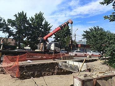 full construction: Услуги автокрана-манипулятора для строительных и монтажных работ. - — 1