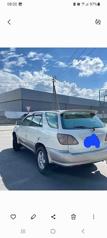 v6: Toyota Harrier: 1998 г., 3 л, Автомат, Бензин, Кроссовер — 2