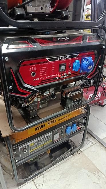 Бензиновый генератор Triangle TR6500E Основные характеристики: -