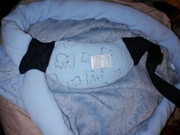 пуховой комбинезон для новорожденных: Возможен обмен на детские вещи. Переноска, кенгуру для — 5