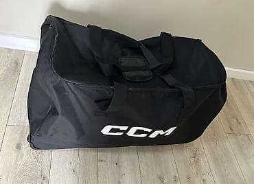 Сумка хоккейная на колёсах CCM - Большой хоккейный баул для полной