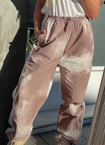 Кофты, свитеры: Штаны Adidas Originals с эффектом тай-дай - Модель — 1