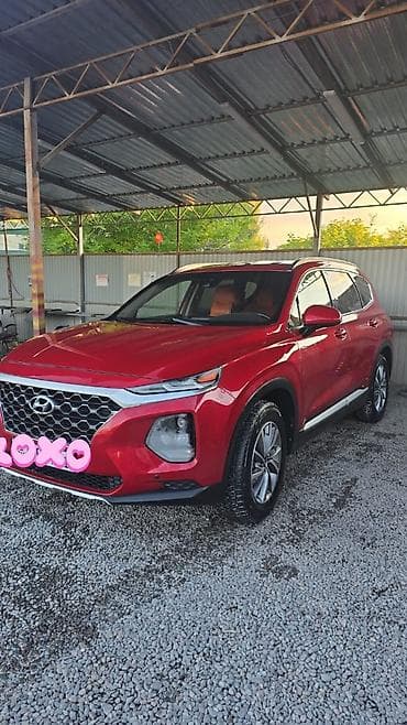 Hyundai Santa Fe: 2019 г., 2.4 л, Автомат, Бензин, Кроссовер at lalafo.kg Hyundai Santa Fe: 2019 г., 2.4 л, Автомат, Бензин, Кроссовер