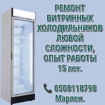 Ремонт витринных холодильников. Опыт работы 15 лет. Замена стекла