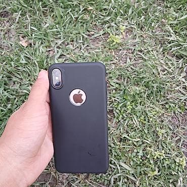 продам айфон 10: IPhone Xs Max, Б/у, 64 ГБ, Черный, Чехол, 80 % — 2