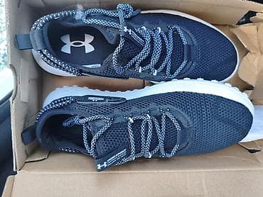 обувь drop: Мужские кроссовки, 41, 41.5, Under Armour, Новый, цвет - Черный — 2