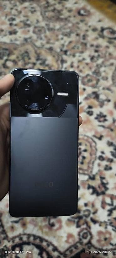 Poco F7 Pro, Б/у, 512 ГБ, цвет - Черный, 2 SIM