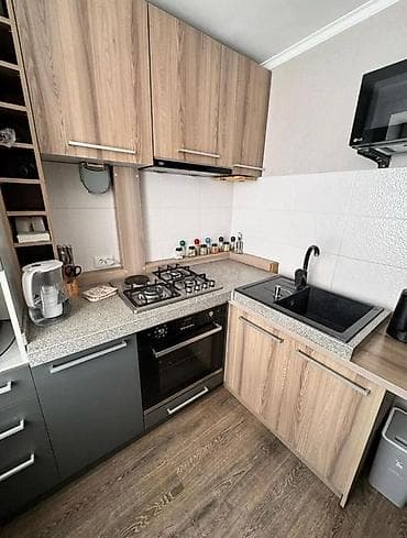 2 bedroom: 2 комнаты, 44 м², ул. Алматинка / Салиева Индивидуалка, 3 этаж, Дизайнерский ремонт — 5