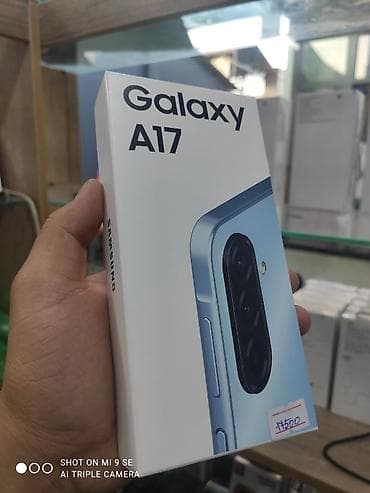 Samsung Galaxy A17, Новый, 128 ГБ, цвет - Голубой at lalafo.kg Samsung Galaxy A17, Новый, 128 ГБ, цвет - Голубой