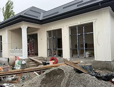 мини вата: Жидкий травертин высокого качества, ведро 25кгпо узбекским — 9