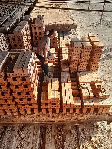 блок бетон: Пустотелый, дырчатый, Жженый кирпич — 8