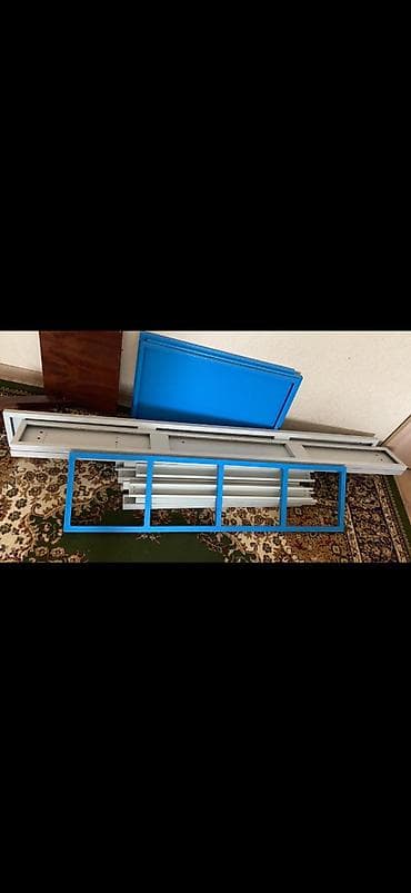 Детский мир: Детская кровать синего цвета двух ярусная подходит как для мальчиков — 2