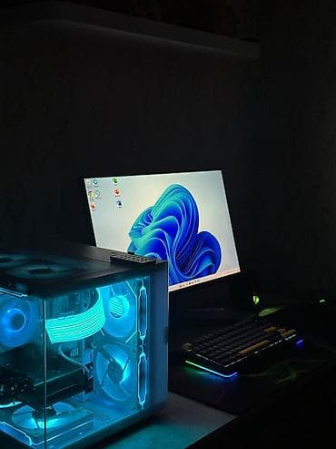 wifi: Компьютер, ядер - 6, ОЗУ 16 ГБ, Игровой, Б/у, AMD Ryzen 5, AMD Radeon RX 6600 XT, SSD — 2