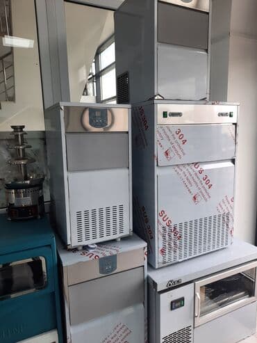 печи для.пекарни в бишкеке: Льдогенератор пальчиковые 25 кг 50 кг 80 кг 120 кг Кофемашина Кофе — 2
