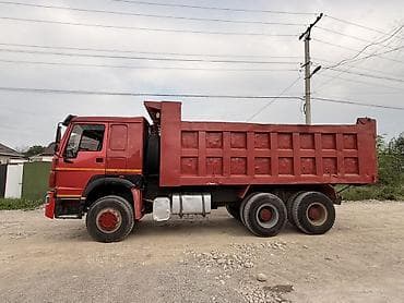 жыгач кругляк: Самосвал HOWO (CNHTC) 371 - Конфигурация 6x4, трехосный - Двигатель — 3