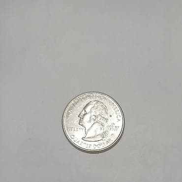 из дубая: Коллекционные монеты 1) США, 25 центов «Connecticut – The Charter — 2