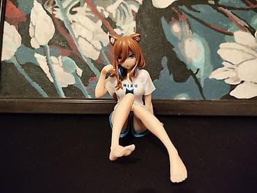 Аниме фигурка Мику Накано (Miku Nakano) из аниме «Пять невест» 15см