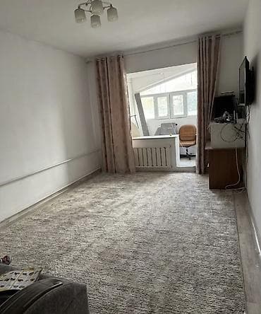 osh flat: 1 комната, 35 м², Аламедин-1 мкр 2 этаж — 1