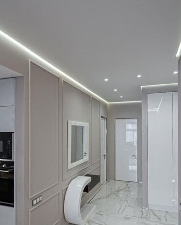 шпатель для натяжных потолков: Керме шыптар 3D потолоктор, Жылтырабаган, Жылтырак Монтаждоо, Кепилдиги, Акысыз консультация — 3