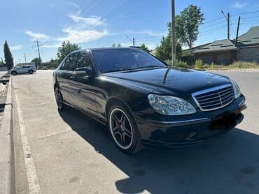 Mercedes-Benz S-Class: 2002 г., 5 л, Автомат, Бензиновая, Седан at lalafo.kg Mercedes-Benz S-Class: 2002 г., 5 л, Автомат, Бензиновая, Седан