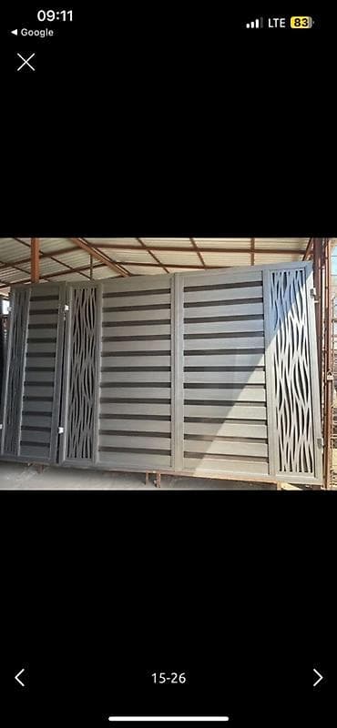 сварщик ворота: Металлическая дверь на заказ, Для частного дома, Двухстворчатая, Стальная — 6