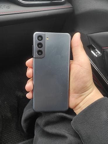 samsung 43: Samsung Galaxy S21 5G, Б/у, 128 ГБ, цвет - Серый, 1 SIM — 1