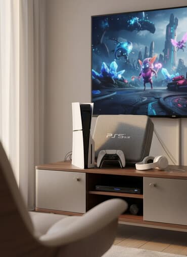 обмен на аутбек: PS5 Слим дисководом 8К, HDR, комплект Полная комплектация: консоль — 1