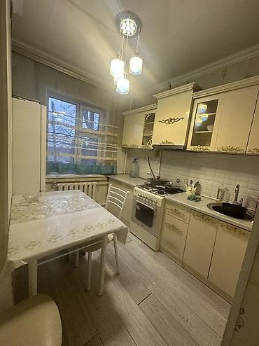 2 комнаты, Аламединский рынок / базар Собственник, Без животных, от 6 месяцев, С мебелью полностью