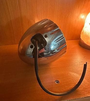 Комплект круглых автомобильных фар/прожекторов в металлическом