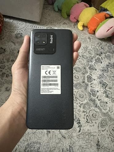 Redmi, Redmi 10C, Б/у, 128 ГБ, цвет - Черный, 2 SIM