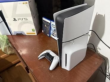 PS4 (Sony PlayStation 4): PlayStation 5 (дисковая версия) — упаковка и комплект - Объем SSD: 1 — 7