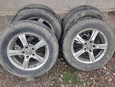 Колеса в сборе 205 / 65 / R 16, Лето, Б/у, Комплект, Легковые, Литые, отверстий - 5 at lalafo.kg Колеса в сборе 205 / 65 / R 16, Лето, Б/у, Комплект, Легковые, Литые, отверстий - 5
