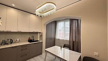 квартира кок джар: 3 комнаты, 78 м², 108 серия, 3 этаж, Евроремонт — 1